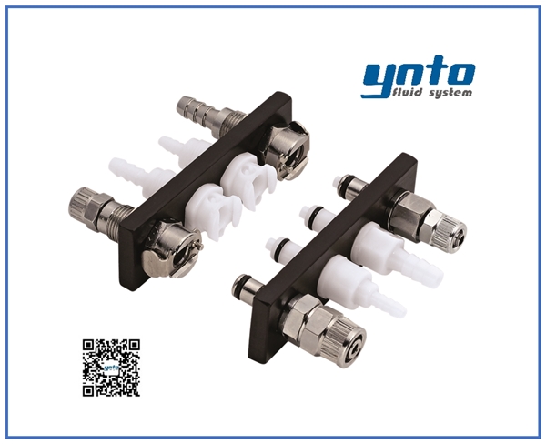 Multi–Mount 多管道面板系列接頭，CPC塑料快速接頭 Multi-Mount Series